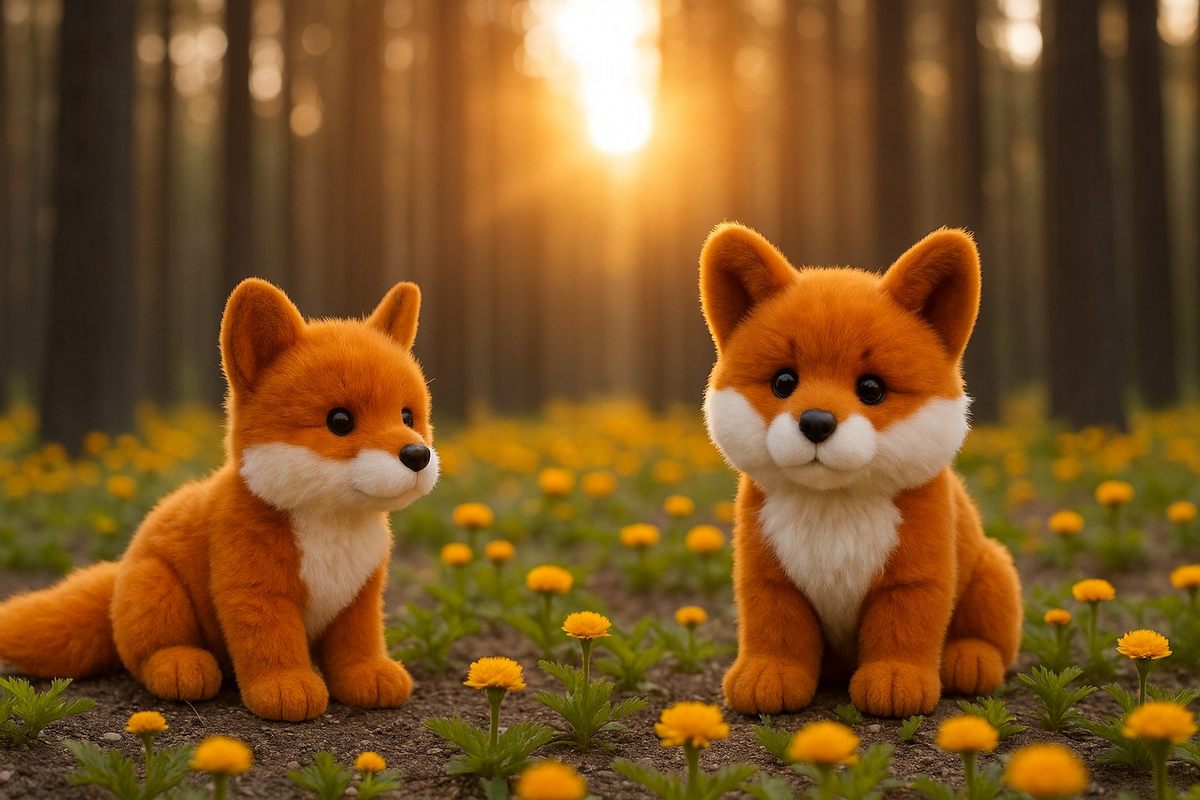 Peluche Renard Bukowski Clever Fox – 15 ou 25 cm