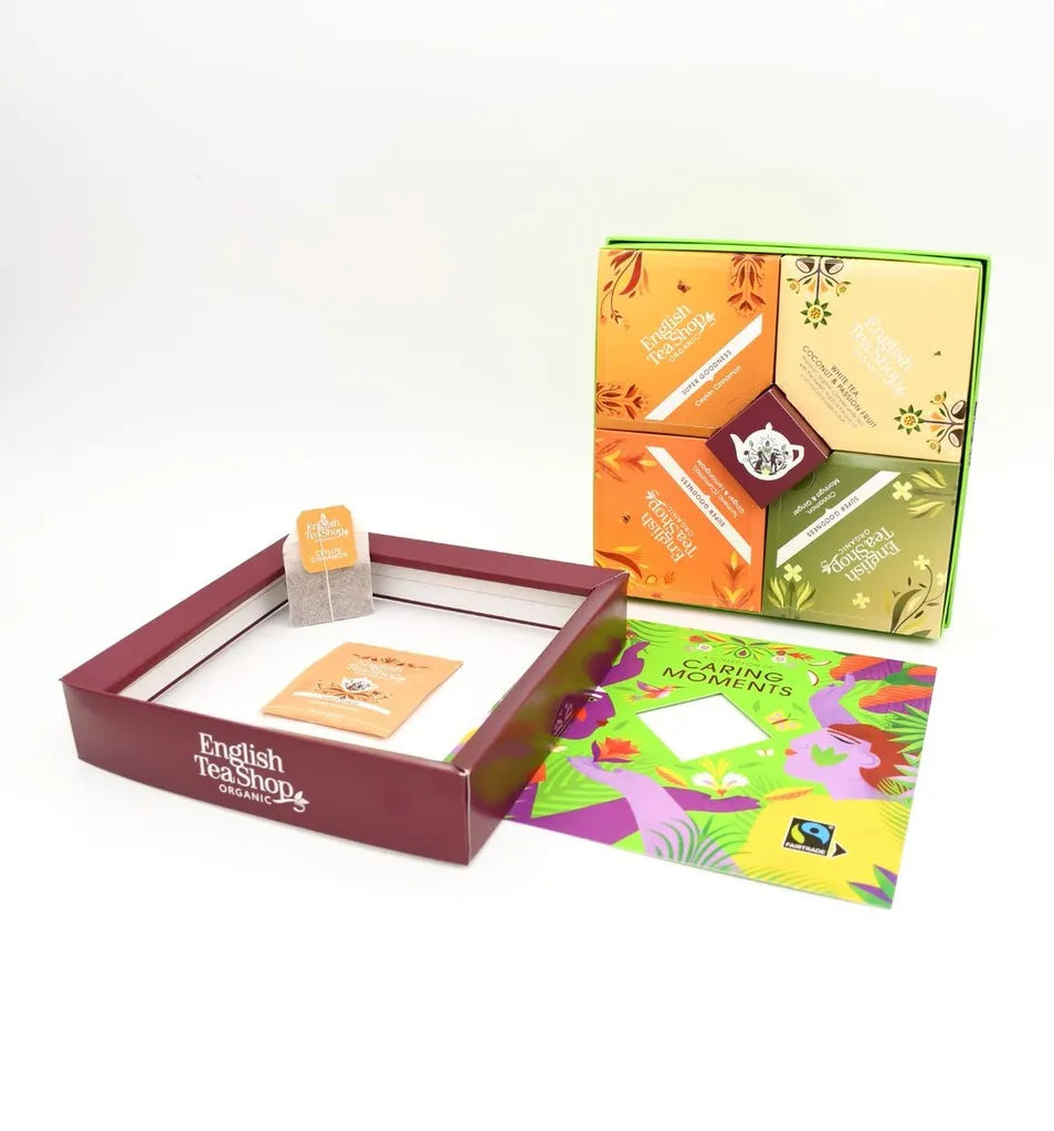 Coffret 4 Infusions Bio – Assortiment de Saveurs & Bien-être