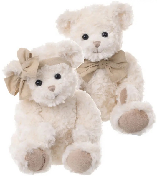 Peluche Bukowski Emma & Noah – Ours 40 cm | Fille ou Garçon