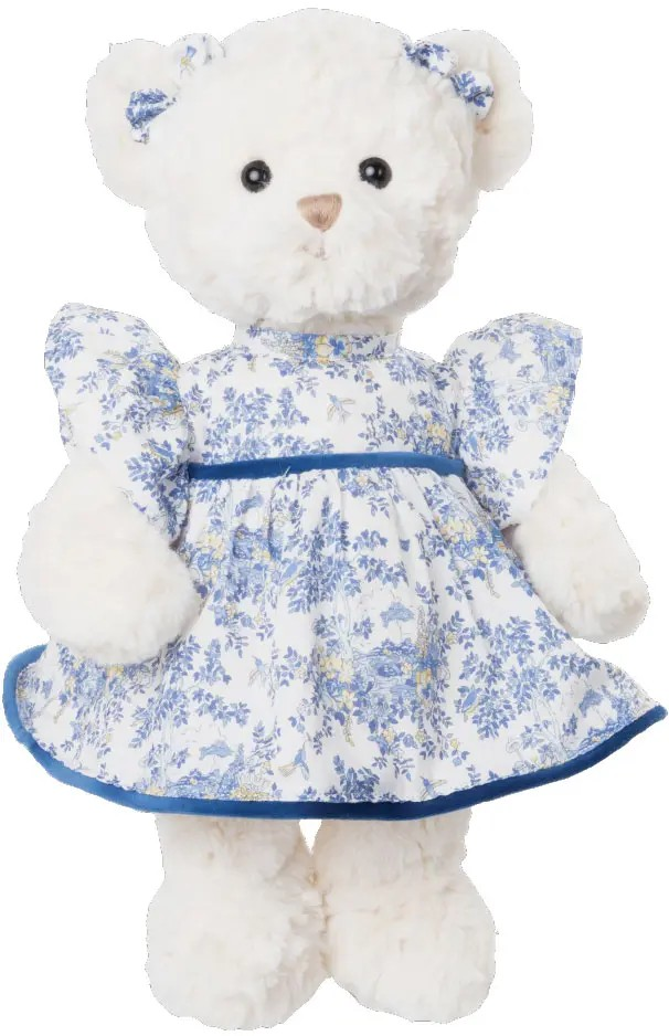 Peluche Bukowski Lovely Anni – Ours 35 cm Robe Fleurie
