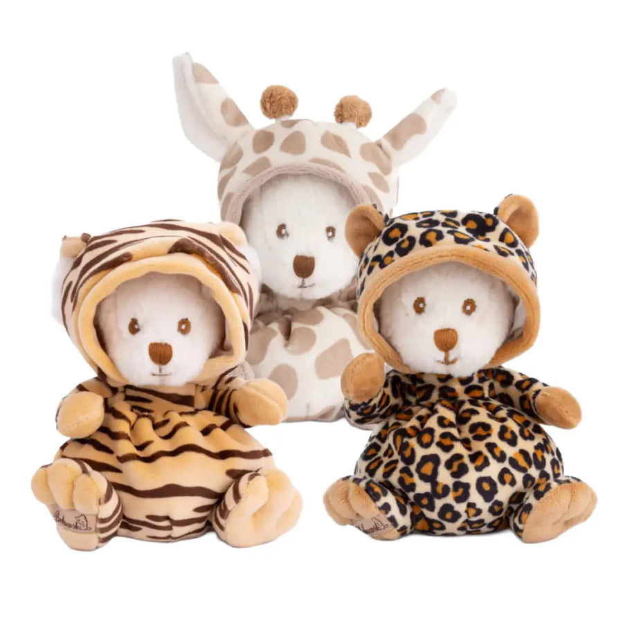Peluche Bukowski Ziggy Wild – Ours Léopard, Girafe ou Tigre