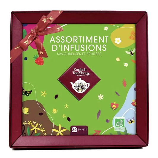 Coffret 4 Infusions Bio – Assortiment de Saveurs & Bien-être - GinkgoDeco