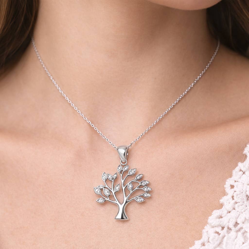 Collier Arbre de Vie – Argent 925 ou Plaqué Or 18K - GinkgoDeco