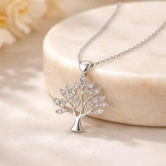 Collier Arbre de Vie – Argent 925 ou Plaqué Or 18K - GinkgoDeco
