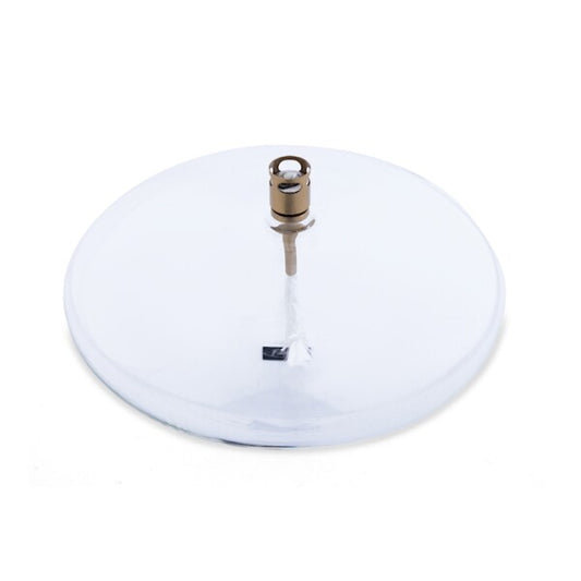 Lampe à Huile Disc L Peri Living – Verre Transparent Ø18 cm