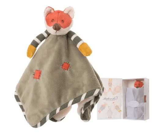 Doudou Renard Bukowski Foxy Baby Rug – 30 x 30 cm - GinkgoDeco