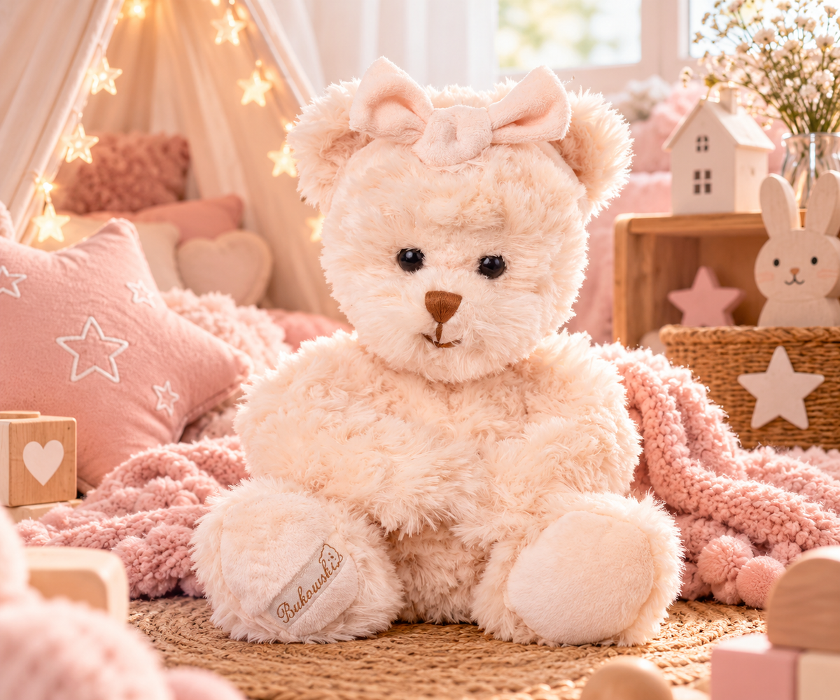 Peluche Ours Florence Bukowski – 30 cm