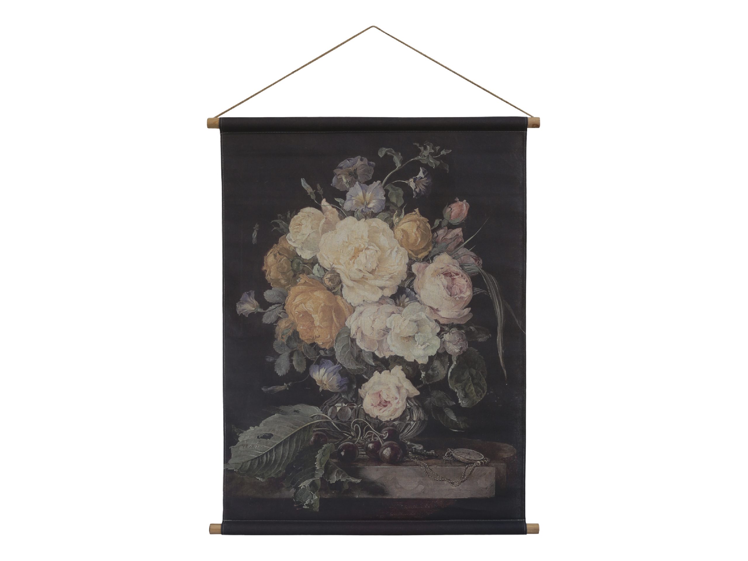 Toile florale à suspendre H97 L76 cm modèle 2 - Ginkgo Déco Bouzonville