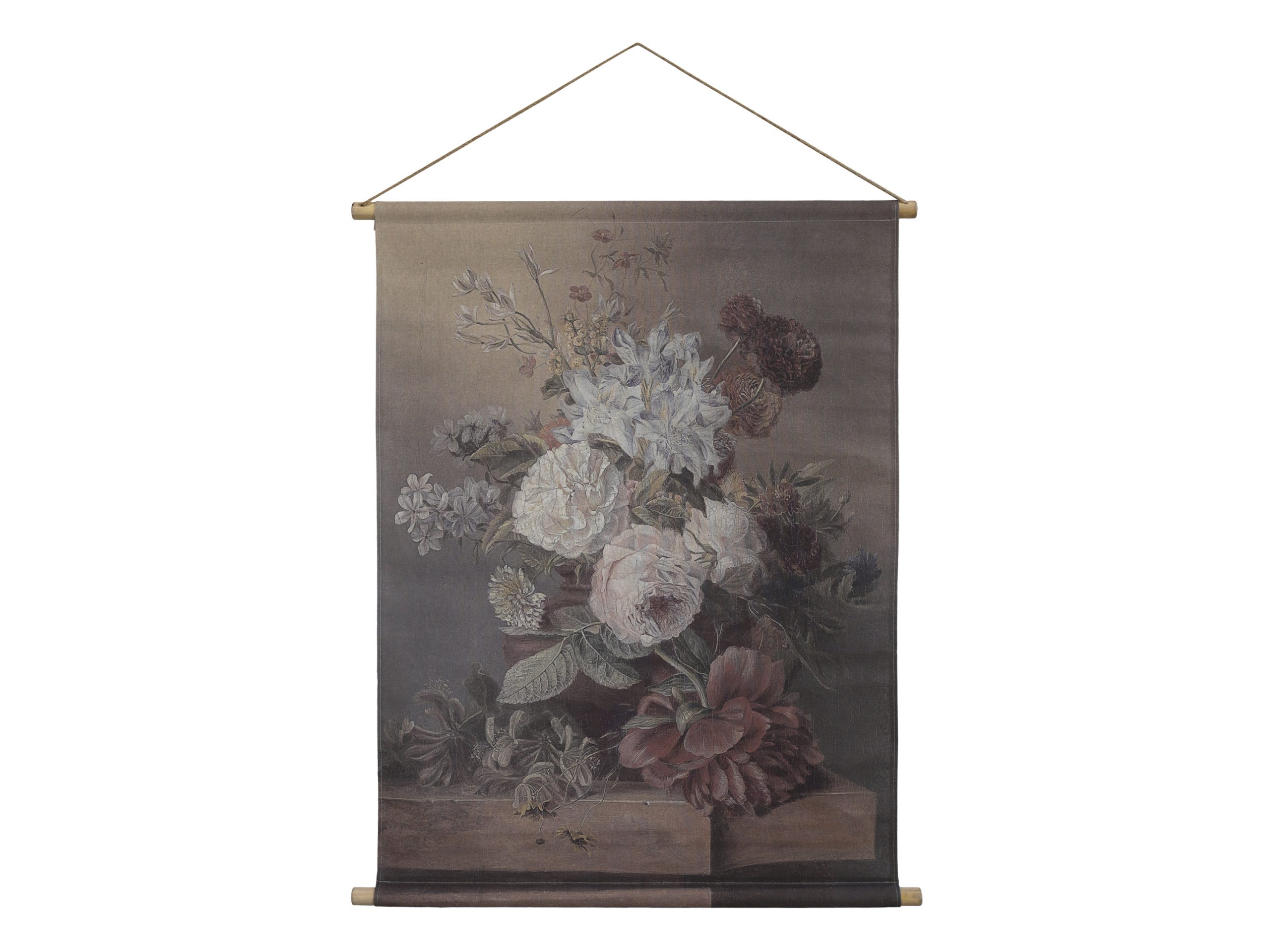 Toile florale à suspendre H97 L76 cm modèle 3 - Ginkgo Déco Bouzonville