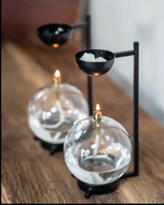 Collection Peri lampe huile ambiance soirée - Ginkgo Déco
