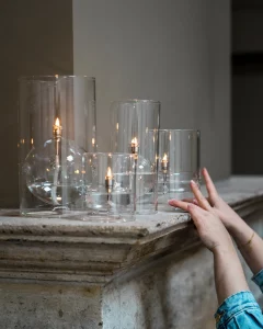 Lampe à huile Peri flamme pure sans odeur - Ginkgo Déco Bouzonville