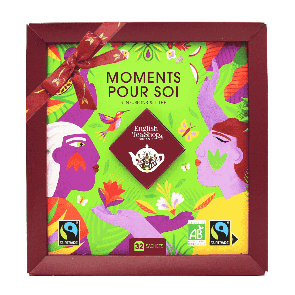 Coffret moments pour soi bio 32 sachets English Tea Shop