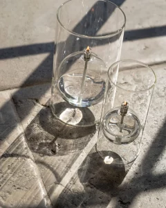 Hurricane Peri lumière de flamme décoration intérieure - Ginkgo Déco