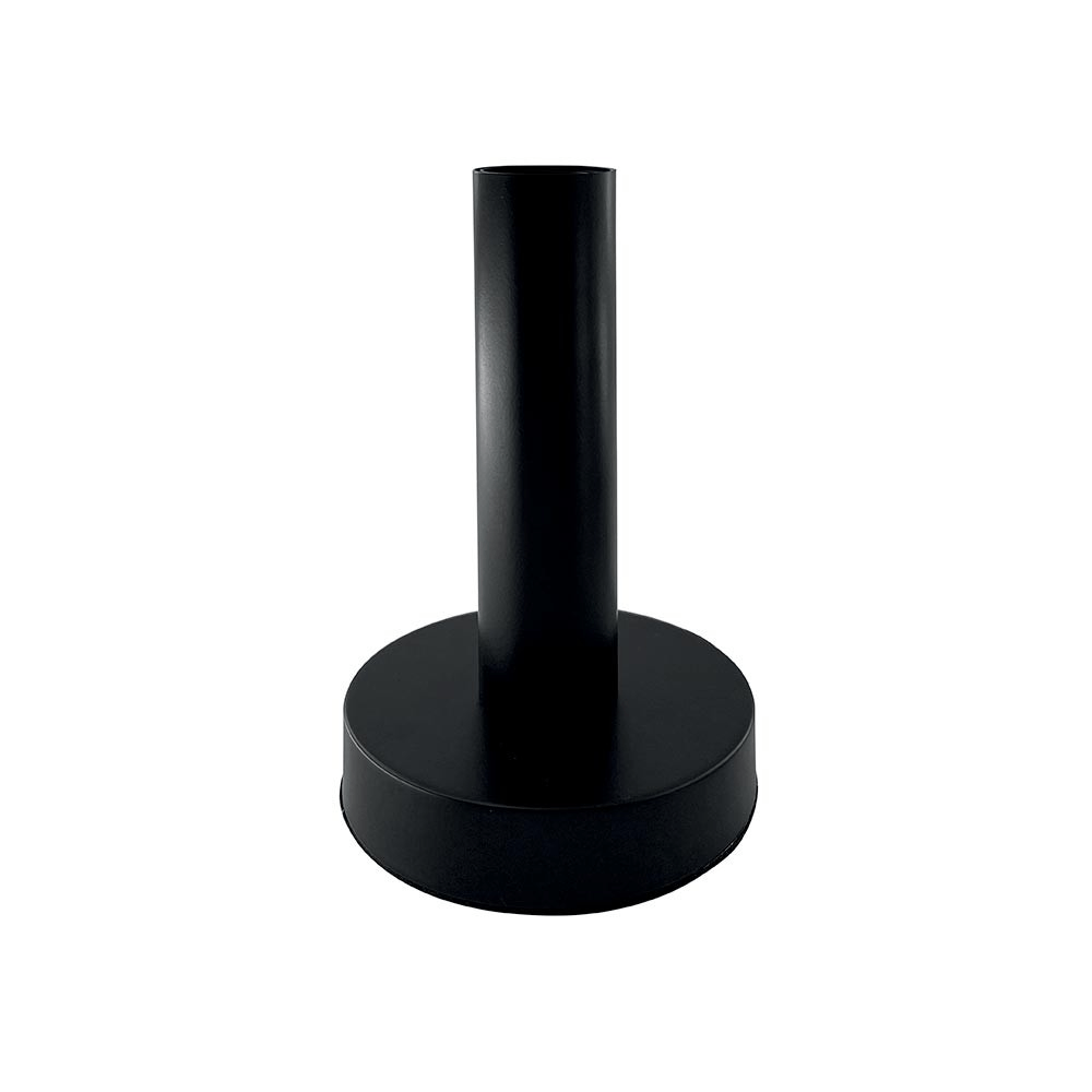 Lampe métal noir mat sans abat-jour - Ginkgo Déco Bouzonville